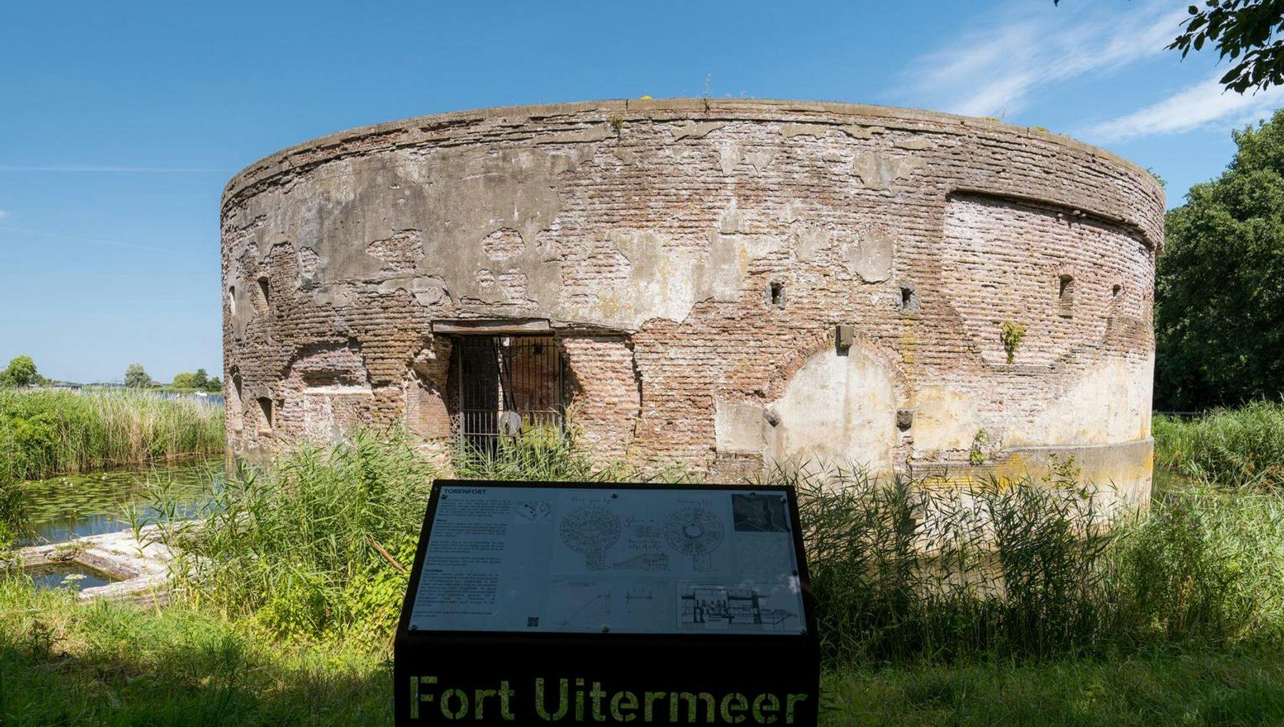 Fortress Uitermeer, part of the Defense line of Amsterdam.