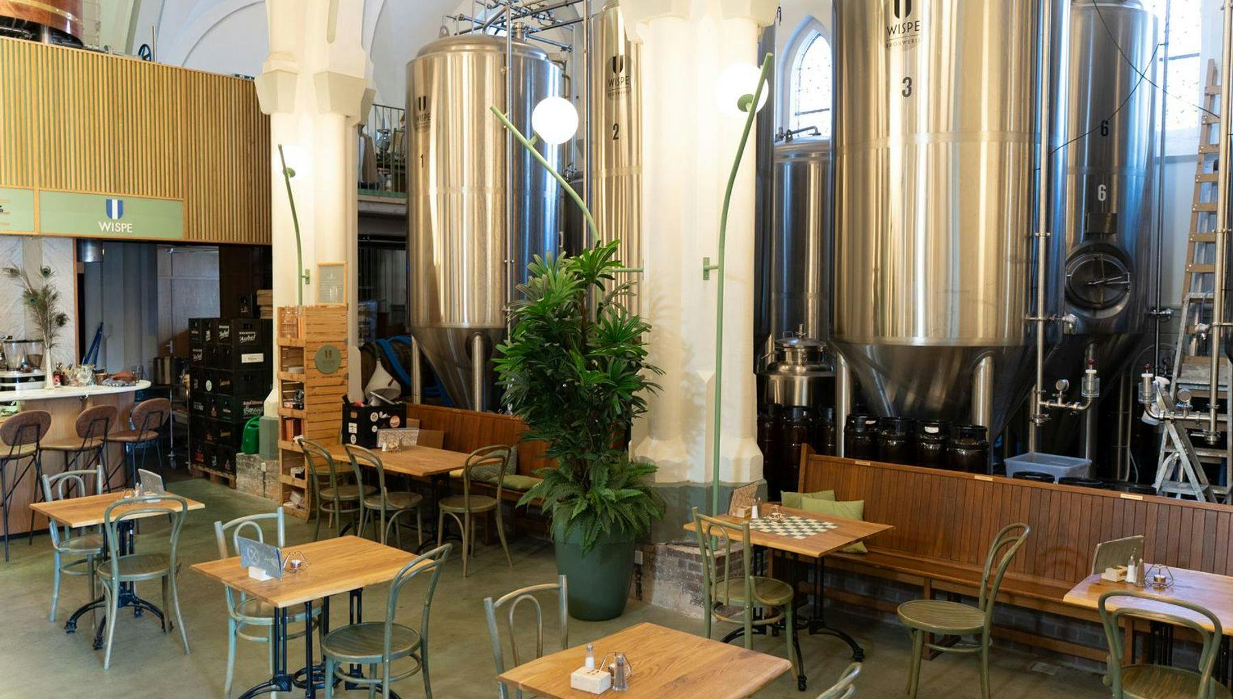 Wispe beer brewery in Weesp