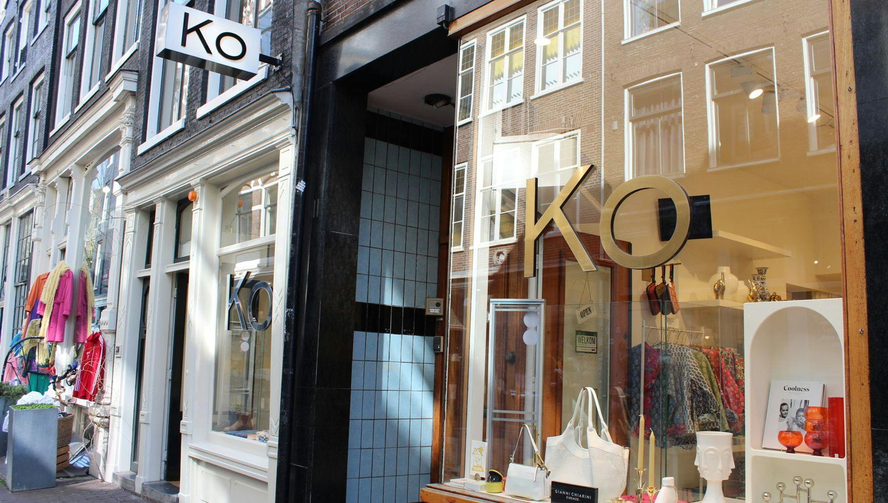 Ko Concept Store exterior on the Negen Straatjes