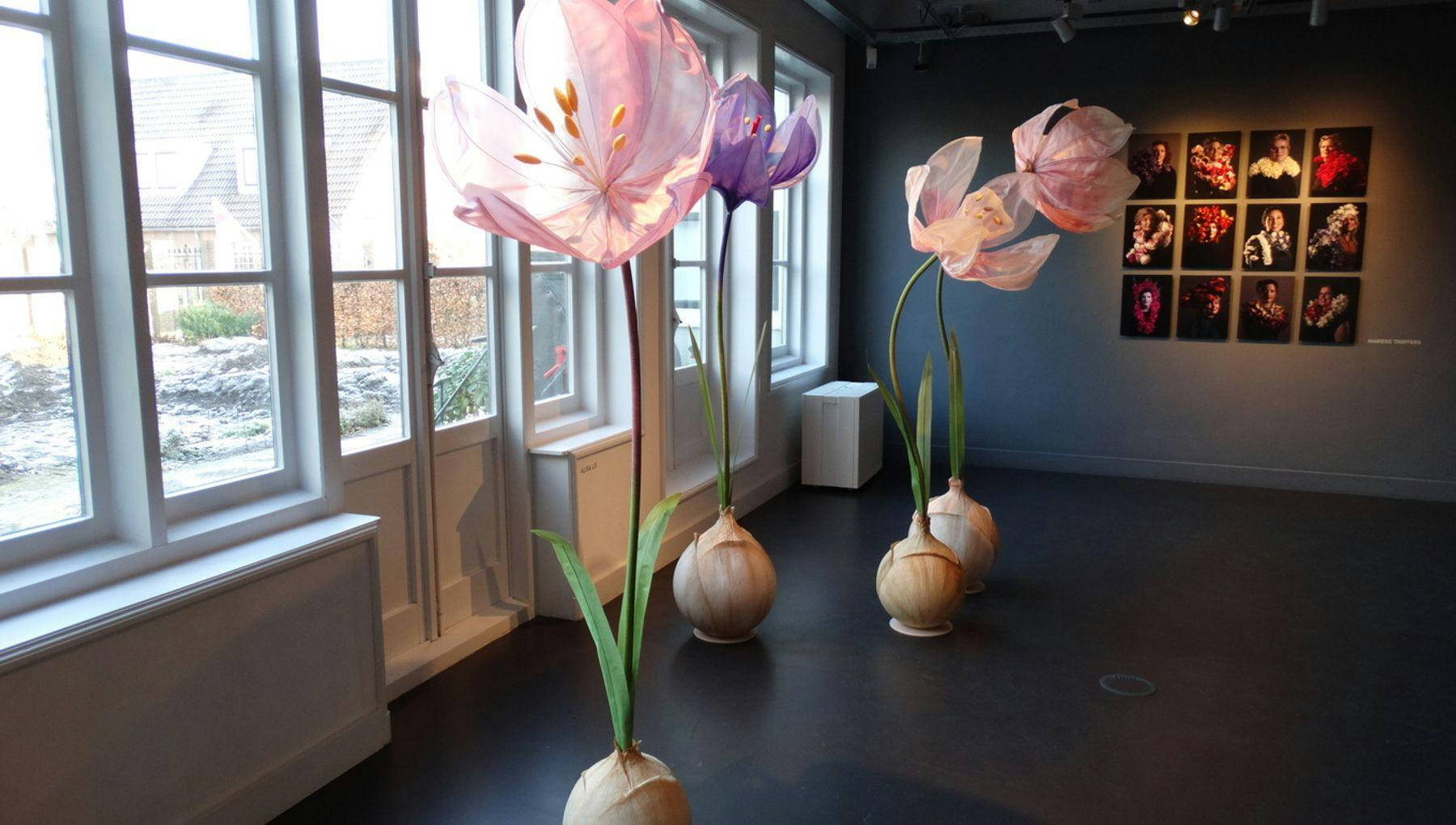 Museum de Zwarte Tulp flower exhibition