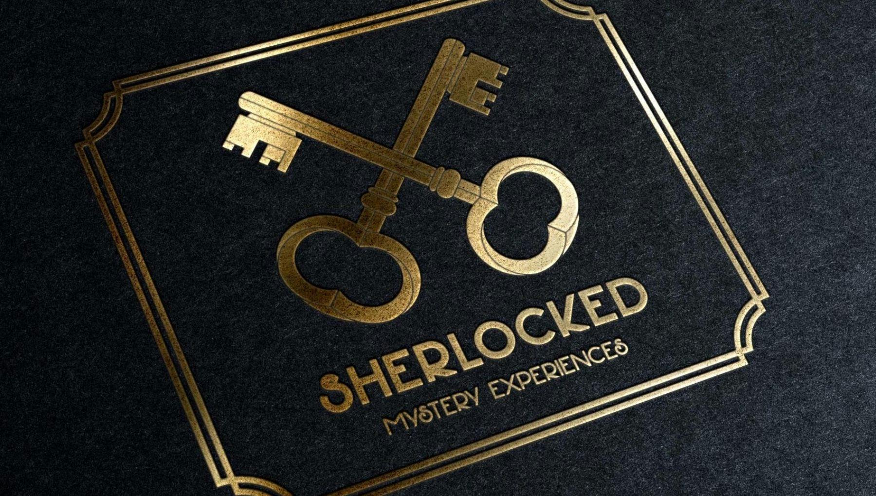 Sherlocked escape room logo