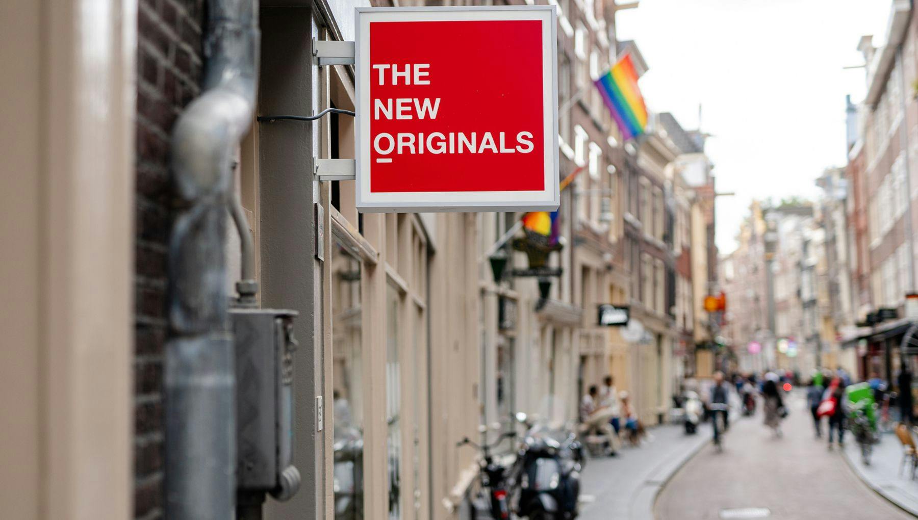 The New Originals TNO streetwear store fashin boutique on the Zeedijk in Nieuwmarkt