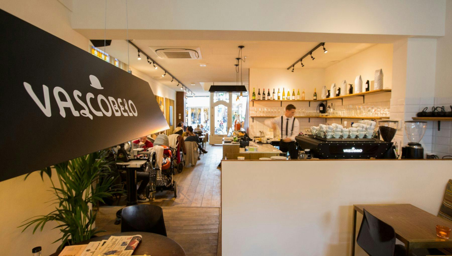 Vascobelo café interior Haarlem