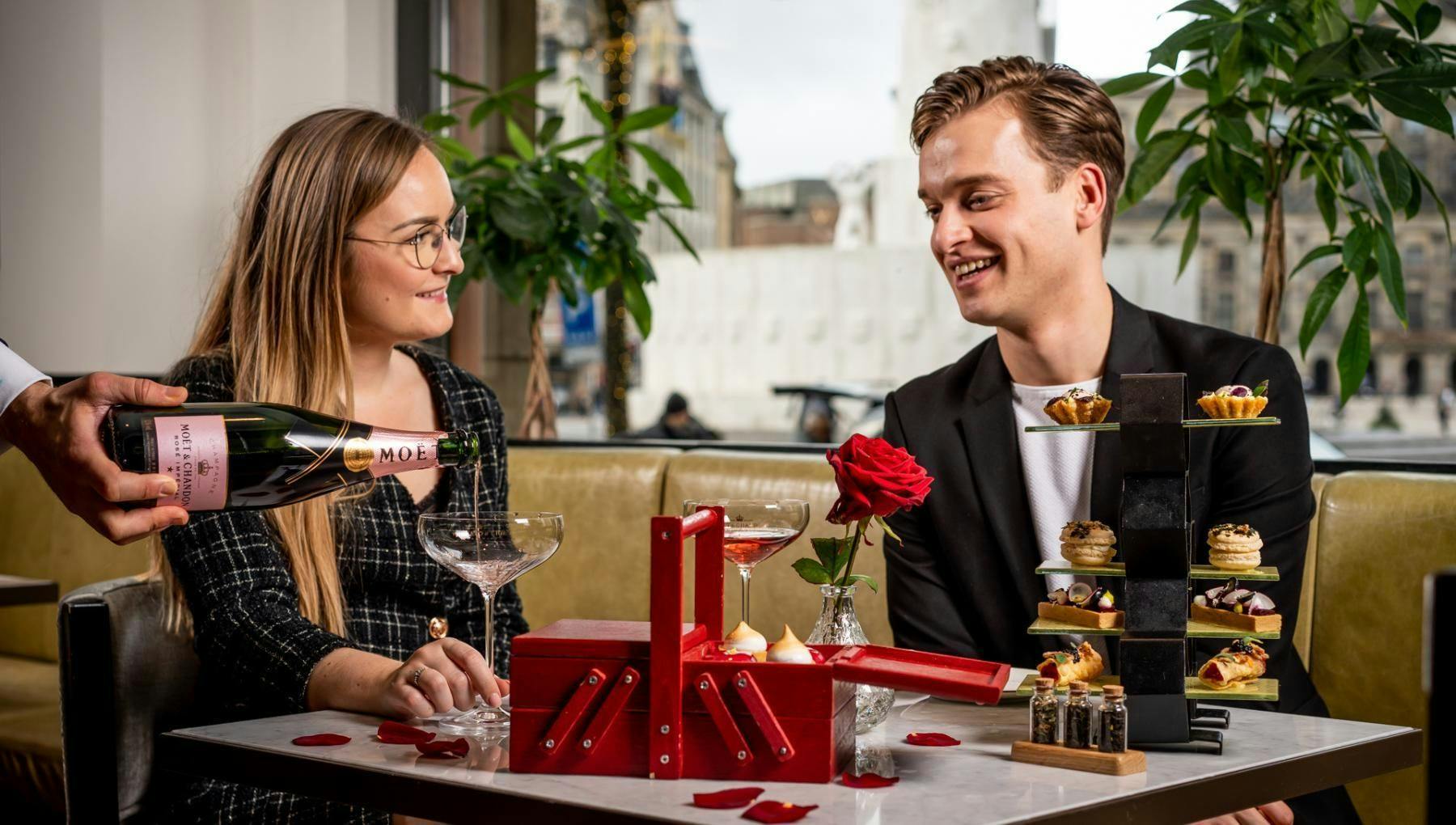 Valentines afternoon tea at Anantara Grand Hotel Krasnapolsky Amsterdam