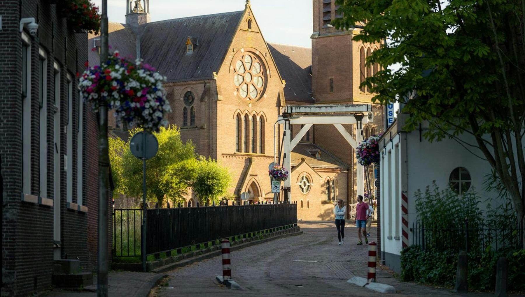 The Sint-Urbanuskerk in the village of Oudekerk aan de Amstel.