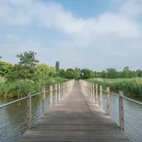 Watergraafsmeer Park Frankendael bridge