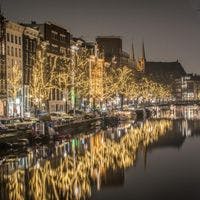 Christmas lights at the Canal 2016