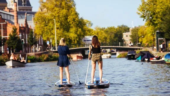 Canal SUP Amsterdam Stand Up Paddleboard Sup Supping