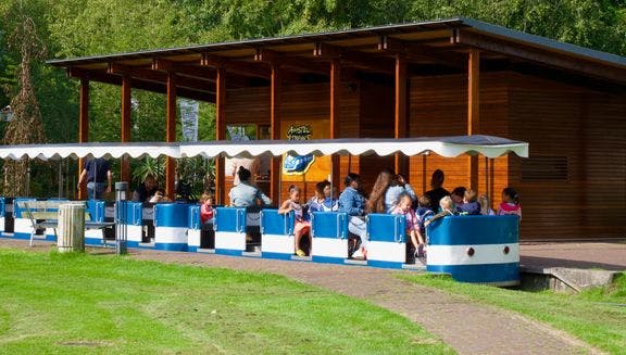 Train for children in Amstelpark