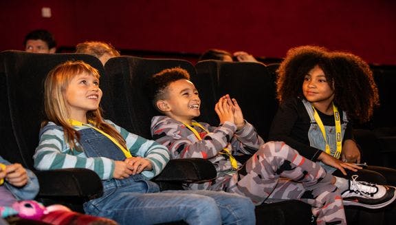 Kids in the cinema during Cinekid Festival / This picture can only be used for content about Cinekid and Cinekid Festival