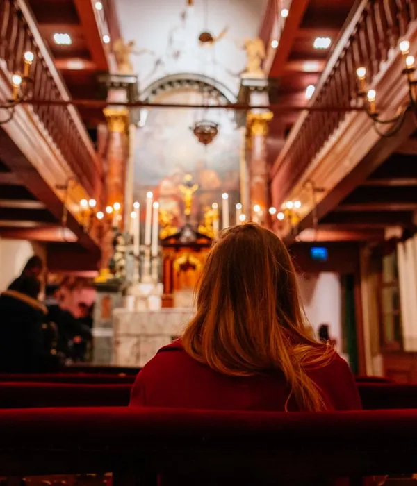 Ons Lieve Heer op Solder our lord in the attic museum church during Museumnacht 2018