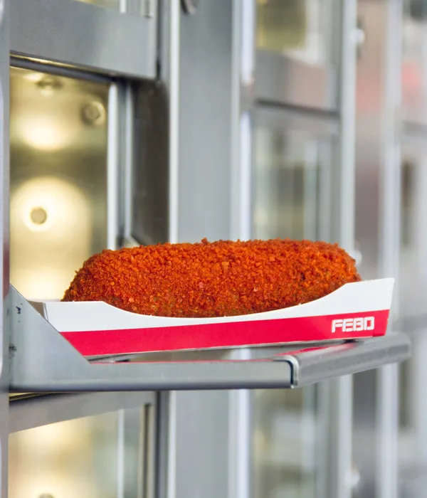 FEBO kroket croquette from vending machine automaat