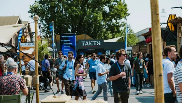 The Next Web 2023 conference at Taets Art and Events Park