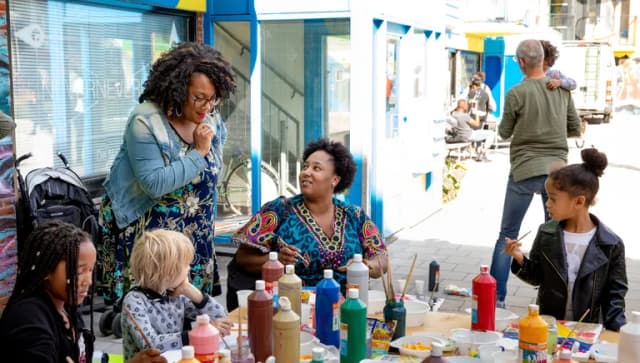 Werkplaats CBK Zuidoost.tekenen en schilderen
Heesterveld Creative Community