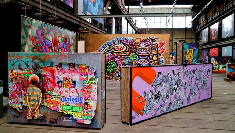STRAAT graffiti and street art museum artworks