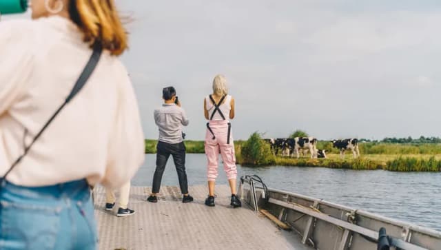 People in a boat