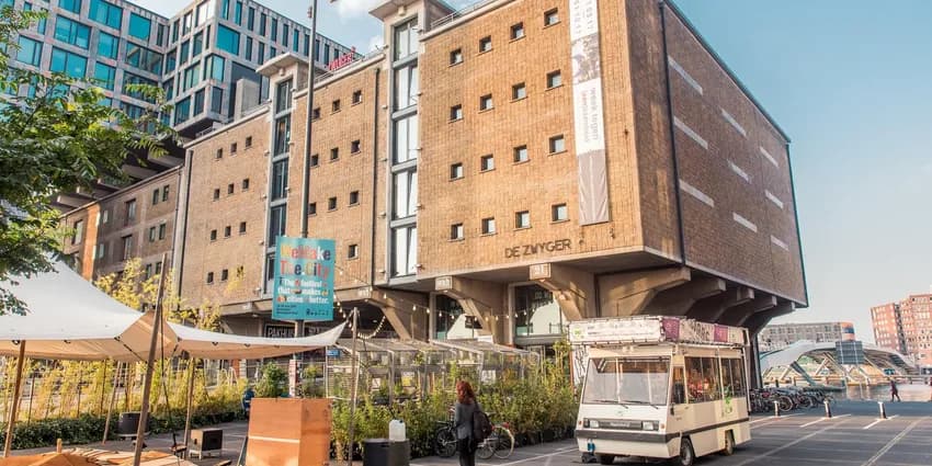 Pakhuis de Zwijger Outside terrace