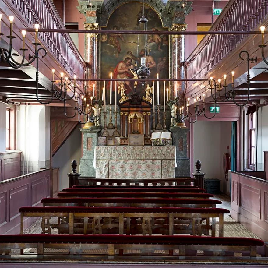 Ons' Lieve Heer op Solder our lord in the attic museum, Oudezijds Voorburgwal.