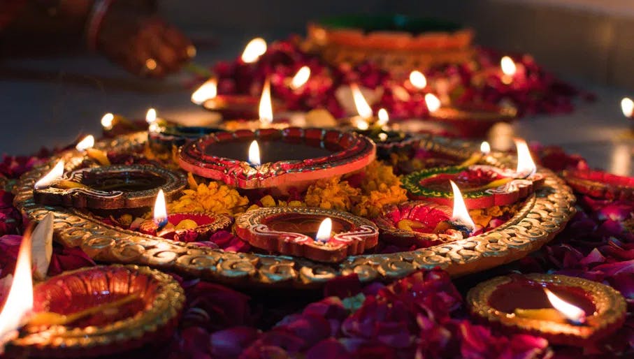 Pexels image of Diwali