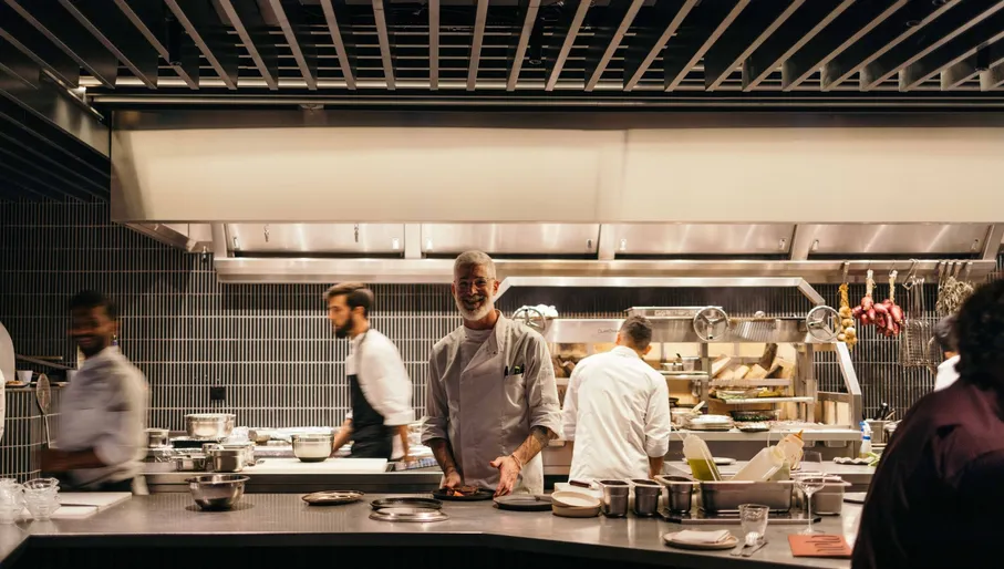 NELA chefs in kitchen