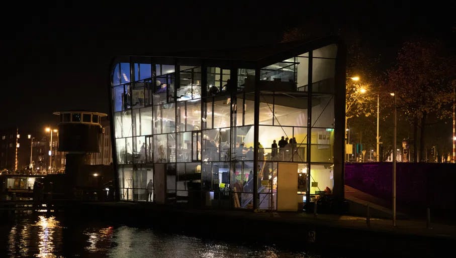 Museumnacht Amsterdam 2018 - ARCAM architecture centre by night