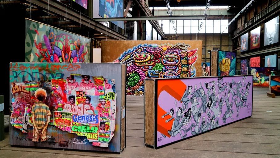 STRAAT graffiti and street art museum artworks