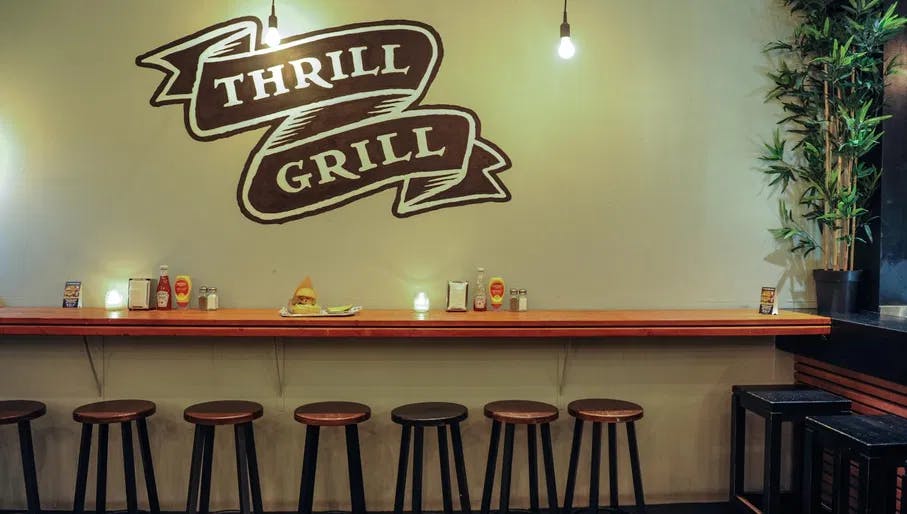 Thrill Grill burger restaurant on Gerard Doustraat
