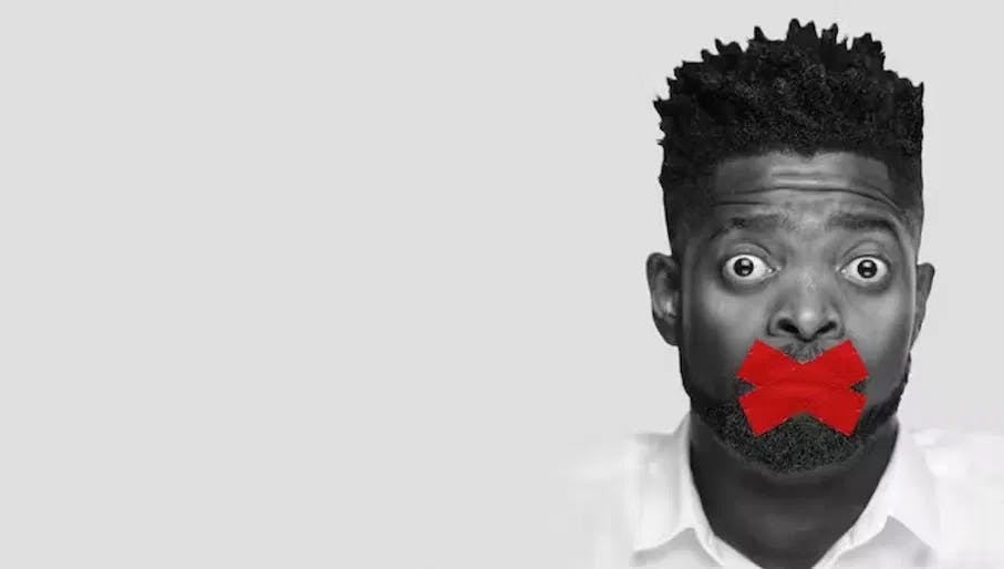 Basketmouth comedian performance at Boom Chicago