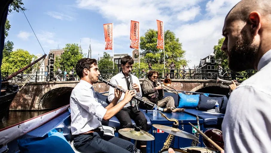 Grachtenfestival, on the canals, , Pop-up The Fried Seven