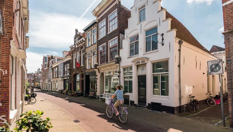 The Kleine Houtstraat is one of the seven 'Golden streets' of Haarlem.
