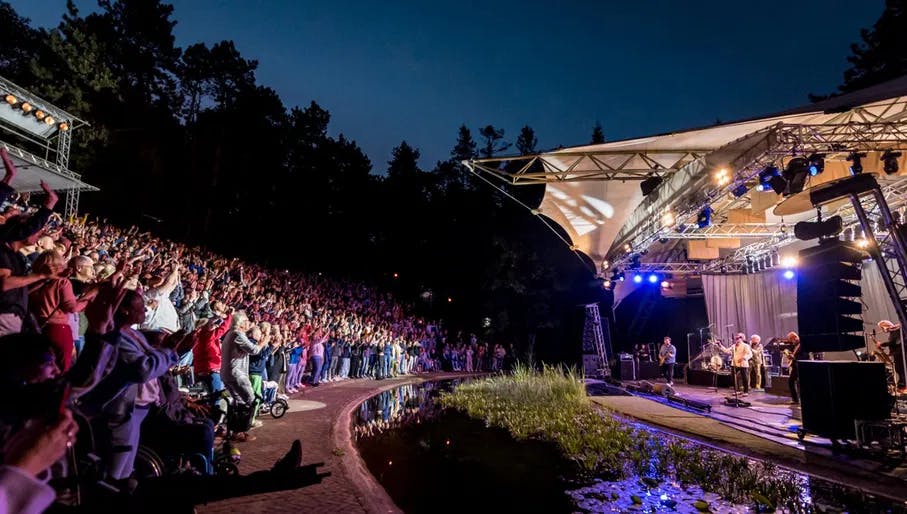 Caprera open-air concert in Haarlem park