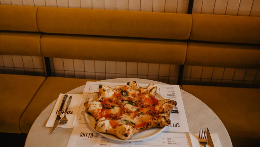 SOTTO Pizza signature dishes