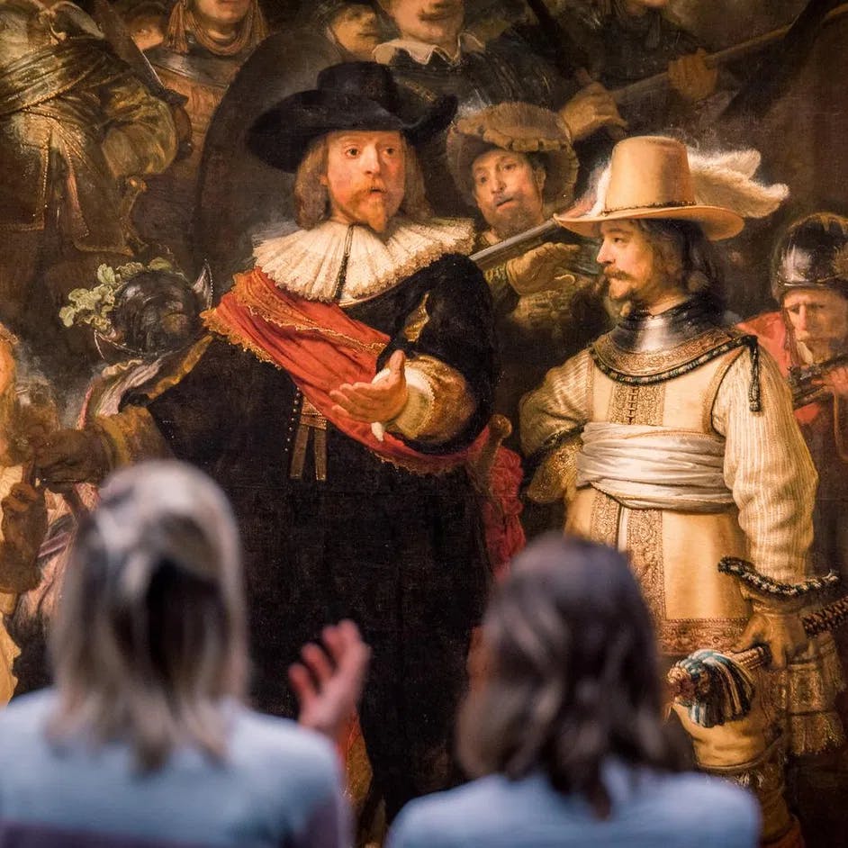 Rijksmuseum Rembrandt Night's Watch painting